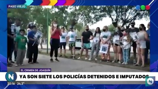 Vecinos, familiares y amigos de Joaquín marcharon pidiendo justicia