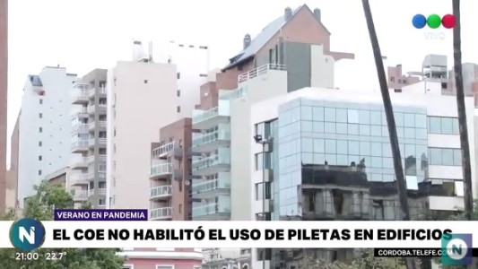 El COE no habilitó el uso de piletas comunes