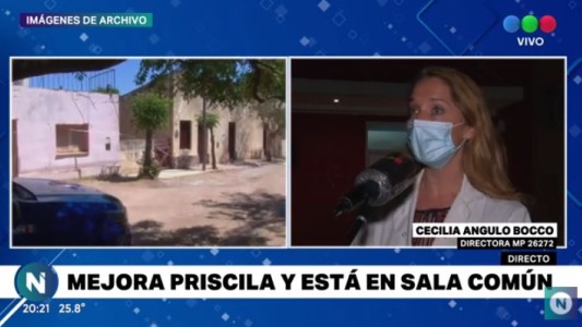 Mejora la salud de Priscila, la nena brutalmente atacada por su padre