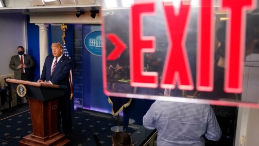 Un vocero de Biden amenaza con expulsar a Trump por la fuerza de la Casa Blanca