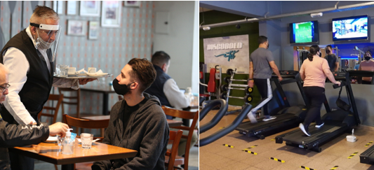 Más horas para comer y bajar la panza: abren gastronomía hasta medianoche y gimnasios hasta las 22