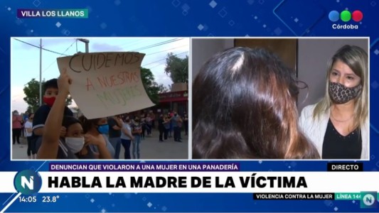 Habló la madre de la joven que fue abusada en una panadería: "es un dolor que no lo puedo describir"