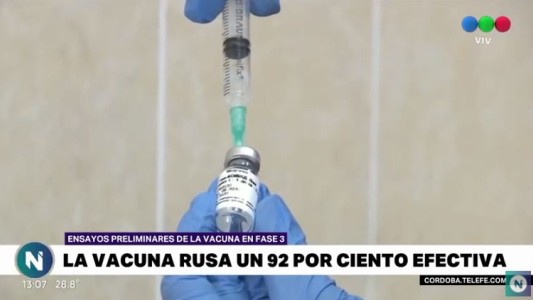 Hugo Pizzi sobre la vacuna rusa: "es más fácil trasladar esta vacuna que la de Pfizer"