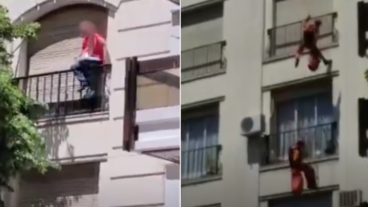 Recoleta: rescataron a un hombre que amenazaba con tirarse del balcón