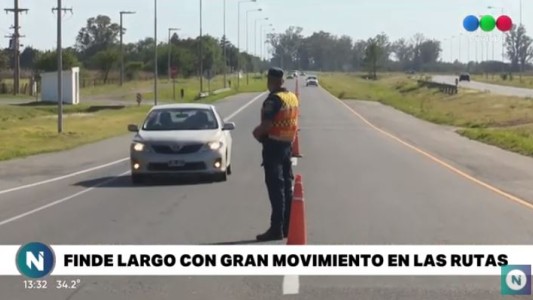 Paravachasca: pese a los controles, intenso movimiento en las rutas