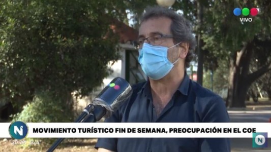 El COE preocupado por el intenso movimiento en las sierras