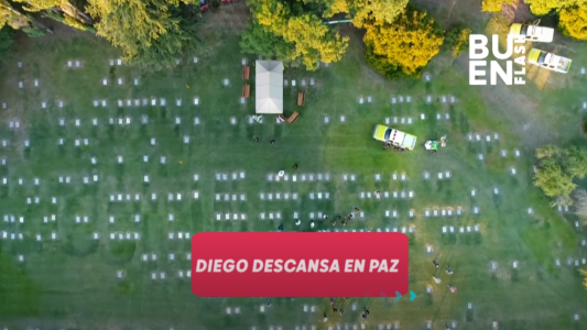 #BuenFlash: Diego Maradona descansa en paz. Mirá las principales noticias del día
