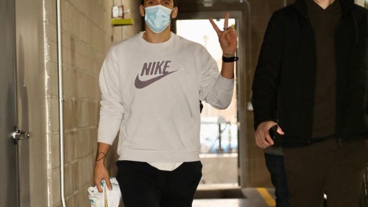 Imperdible reacción de Facu Campazzo al pisar el estadio de Denver Nuggets