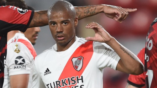 Mirá el gol de De La Cruz para River que está en cuartos de final de la Copa Libertadores