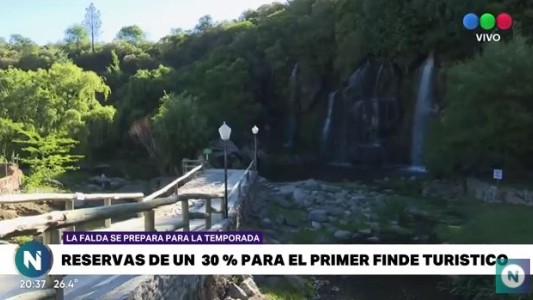 Estiman un 30% de reservas en Córdoba para el primer fin de semana turístico