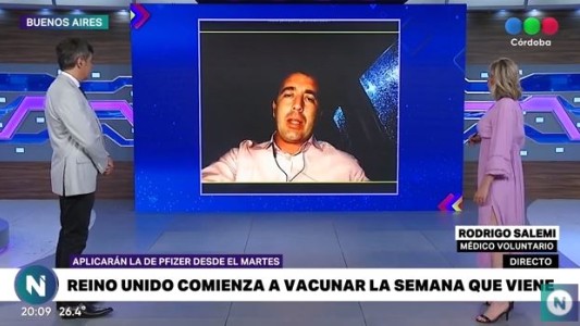 Reino Unido comienza a vacunar: habla un médico voluntario