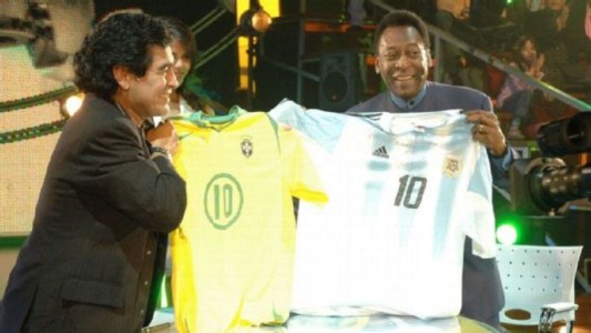 Pelé despidió a Maradona en su Instagram: "Te amo, Diego"