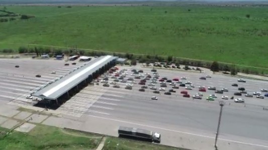 VIDEO: intenso movimiento en la zona del peaje camino a Carlos Paz