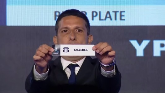 Reviví el sorteo que lo ubicó a Talleres en el grupo que no es de la muerte