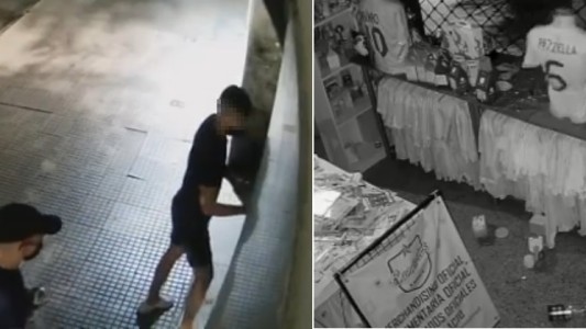 Adolescente detenido por romper la vidriera de un comercio y robar camisetas de fútbol