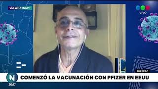 Un enfermero santafesino espera recibir la vacuna en Estados Unidos