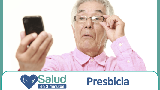 Presbicia, una condición que no tiene cura pero si tratamiento