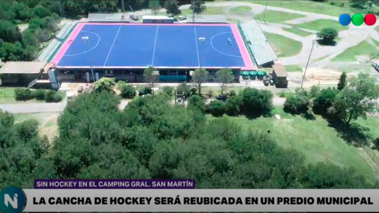 Mudanza de la cancha de hockey: ya pasó la mitad del plazo para presentar el plan de tareas