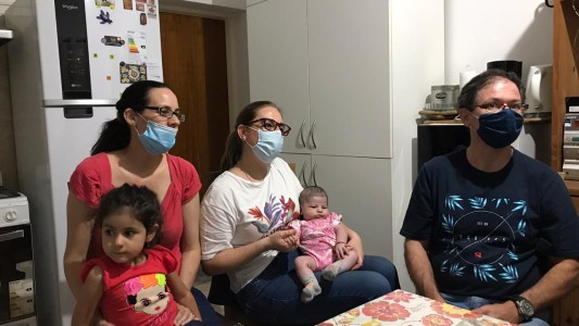 Gestación solidaria: nació Guadalupe, en el vientre de su tía