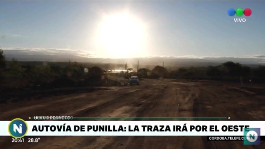 La autovía 38 de Punilla, con nueva traza, se iniciaría en el primer semestre de 2021