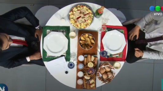 ¡Mesa navideña en el estudio Telefe Noticias! Ingresá y repasá los cuidados para esta noche