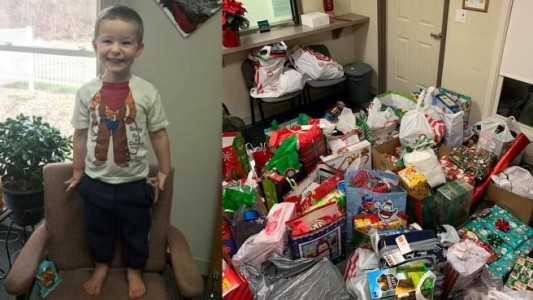 Abandonaron a un nene de 3 años con su perro en un cementerio: los vecinos lo llenaron de regalos