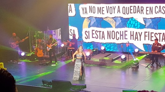 Carlos Paz: la Sole y un debut soñado en el teatro