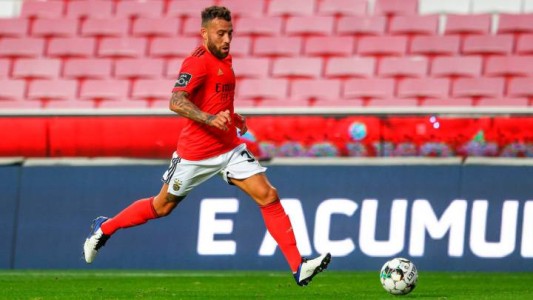 Nicolás Otamendi dio positivo de coronavirus en Benfica
