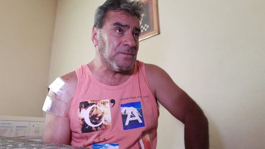 Taxista apuñalado en barrio Yapeyú