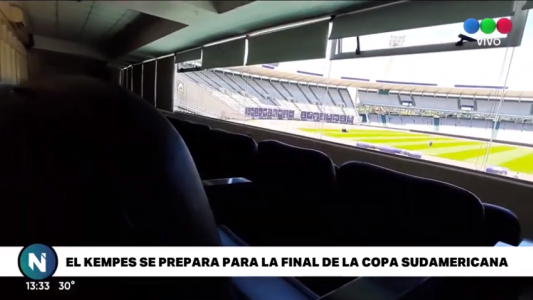 El Kempes se prepara para la final de la Copa Sudamericana