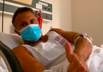 Sergio Lapegüe, internado por covid-19: "Mi pulmón derecho está siendo invadido por el virus"