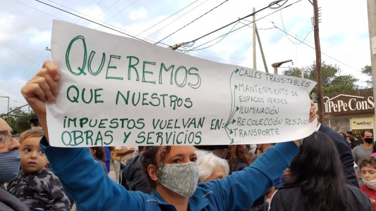 Los vecinos de Villa Rivera Indarte reclaman por la falta de servicios