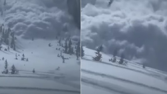 Video: turista grabó la avalancha que lo sepultó