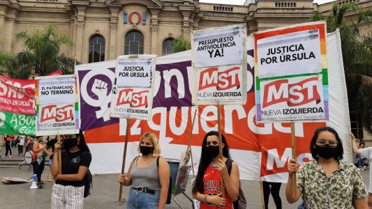 Ni una menos se movilizó en Córdoba por el femicidio de Ursula Bahillo