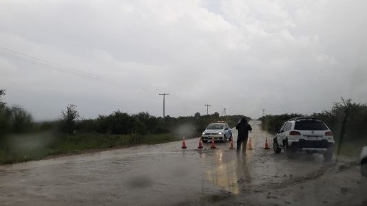 Quinto día de búsqueda de Ivana Módica que se volvió a suspender por la lluvia