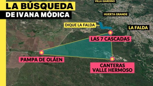 Por qué buscan a Ivana en las zonas de las canteras de Valle Hermoso