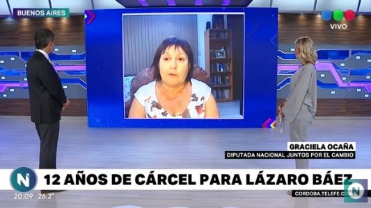 Graciela Ocaña tras la condena a Lázaro Báez: "fue un fallo ejemplar"