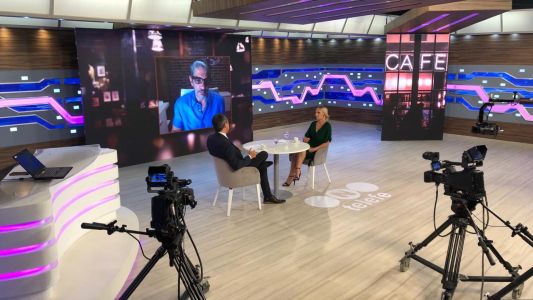 En Telefe Noticias, nos tomamos un café con Pablo Echarri