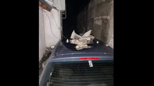 Árboles caídos, casas afectadas y evacuados en Monte Maíz y Colonia Bismarck por el temporal