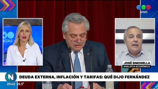 El análisis económico del discurso de Alberto Fernandez por José Simonella