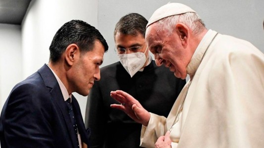 El Papa se reunió en Irak con el padre de Alan Kurdi, el niño ahogado en el Mediterráneo