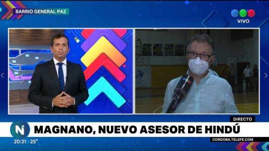 Magnano fue presentado como asesor en Hindú Club