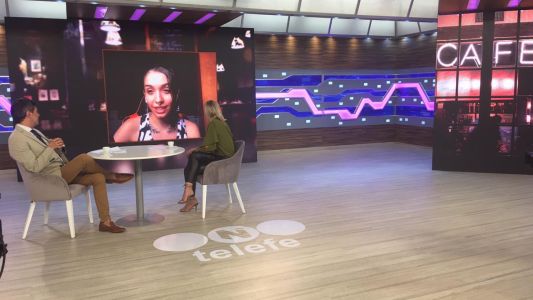 Un café con María Becerra