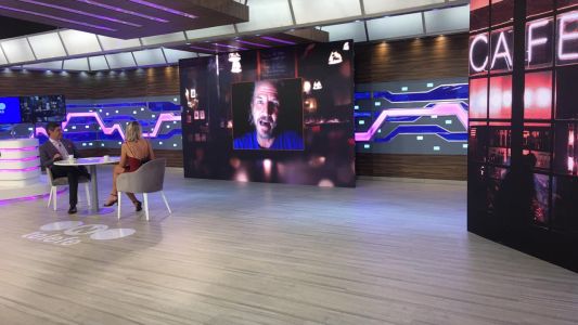 En Telefe Noticias nos tomamos un café con Facundo Arana