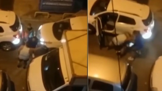 "Dejame pasar, no voy a pelear": discusión de tránsito terminó a las trompadas