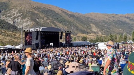 En Nueva Zelanda vivieron un recital como en "la vieja normalidad"