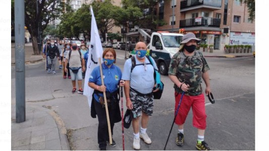 Partió rumbo a Villa Cura Brochero la peregrinación por el Santo Cura Gaucho