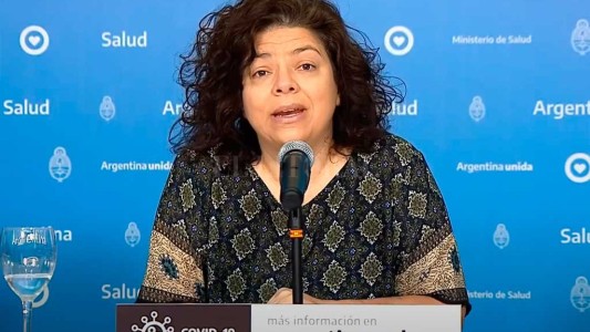 Vizzotti anunció la autorización de la vacuna Sinopharm para mayores de 60 años