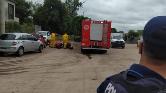 Limpiando el canal maestro norte, encontraron el cadáver de un hombre flotando