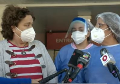 "Denunciaremos violencia institucional" por la enfermera esposada